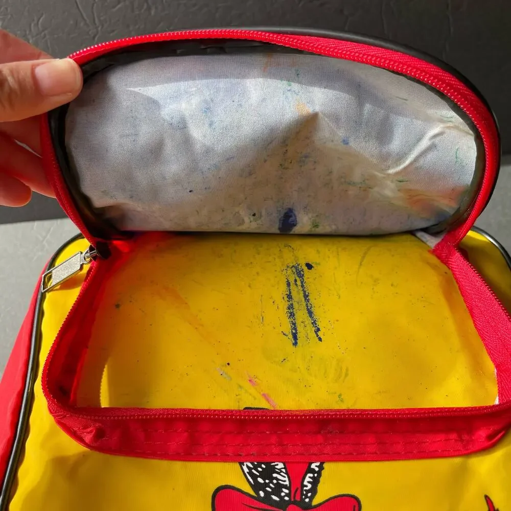 Vintage Dr. Seuss And His Friends Backpack Kid Child 1997